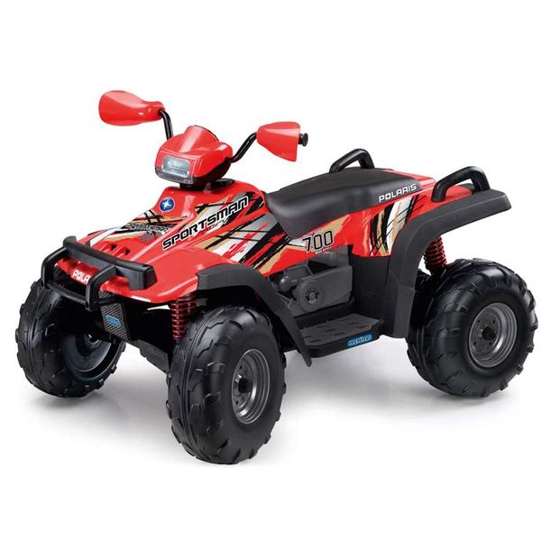Quadriciclo Eletrico Infantil Peg-pérego Polaris Sportsman 700 Twin 12v Vermelho Imagem de Quadriciclo Eletrico Infantil Peg-pérego Polaris Sportsman 700 Twin 12v Vermelho