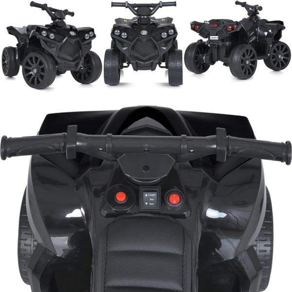 Imagem de Quadriciclo Eletrico Shiny Toys Mini ATV Bambi Racer 6V Preto