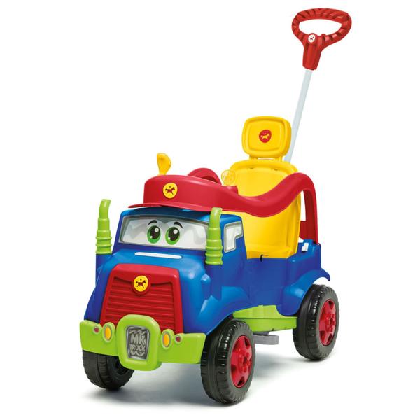 Imagem de Quadriciclo Infantil MK Truck +24 Meses Empurrador e Pedal C/Som Calesita- 0982