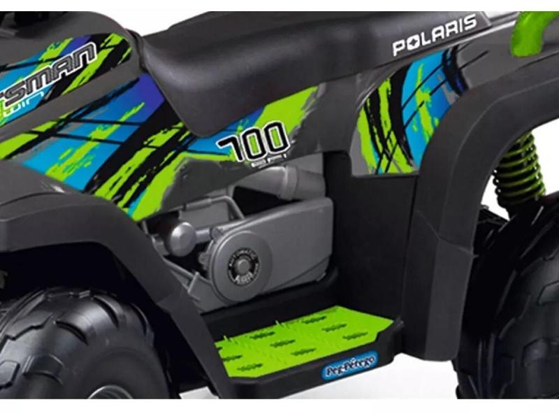Quadriciclo Polaris Sportsman 700 Twin Lime Peg Pérego - Peg-perego Imagem de Quadriciclo Polaris Sportsman 700 Twin Lime Peg Pérego
