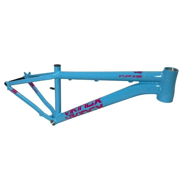 Imagem de Quadro 26 Vikingx Tuff X-38 Alum. Azul Claro Rosa