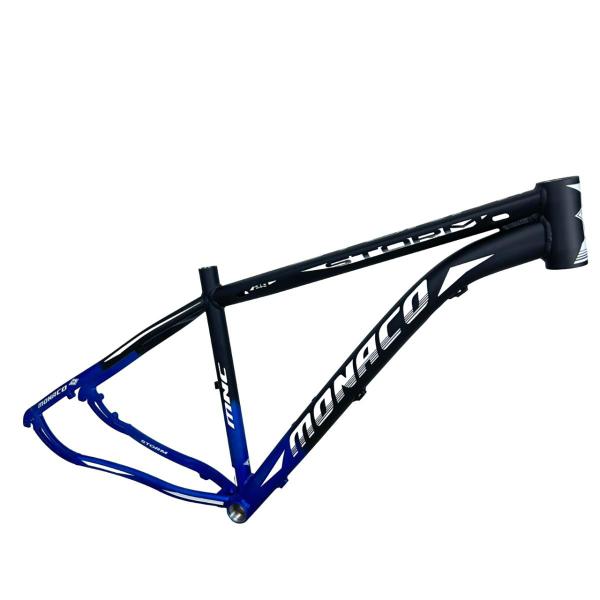 Imagem de Quadro 29 Monaco Storm Alum. Mtb Tam.19 Preto Azul Hunter Fosco