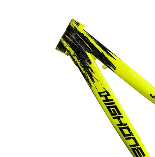 Imagem de QUADRO ALUM 6061 FREERIDE JOKER 26X13 AMARELO NEON/PTO Ref: HOQDR0232 Marca: HIGH ONE