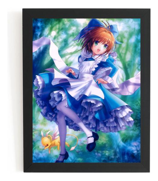 Imagem de Quadro Anime Cardcaptor Sakura Nerd Arte Poster Moldurado