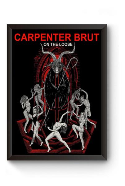 Imagem de Quadro Arte Carpenter Brut Poster