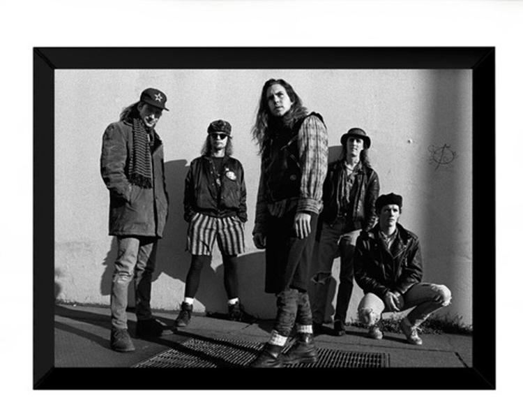 Imagem de Quadro Banda Pearl Jam Arte Rock Foto Poster Moldurado