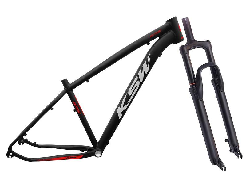 Imagem de Quadro Bicicleta MTB 29 KSW XLT100 + Suspensão Aro 29 80mm