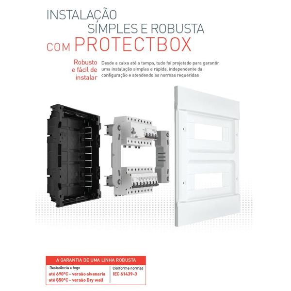 Imagem de Quadro de Distribuição Embutir Legrand 12 Módulos