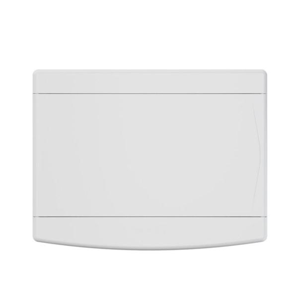 Imagem de Quadro de Distribuição Embutir PVC 6 / 8 Disjuntores com Barramento Branco Tigre