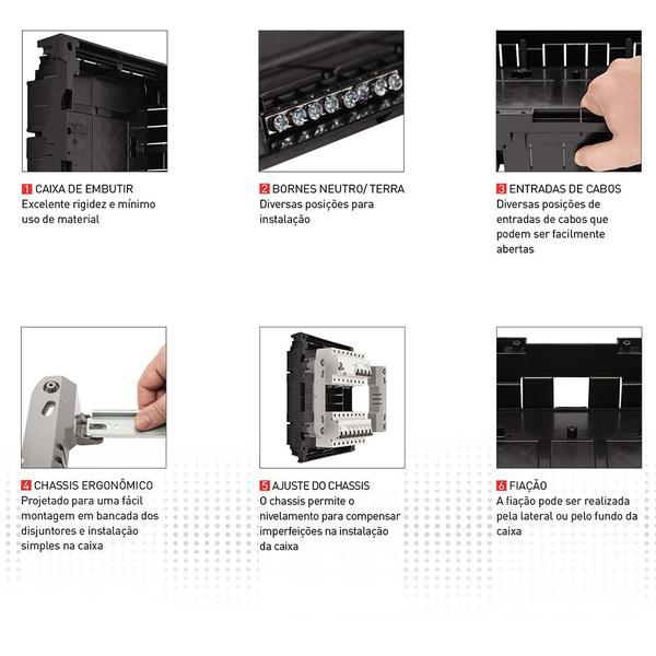 Imagem de Quadro de Distribuicao Protectbox 24M Legrand Embutir