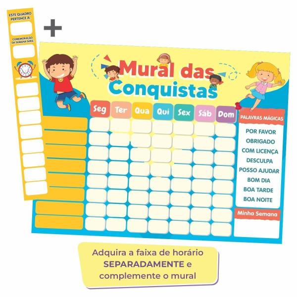 Imagem de Quadro De Incentivo De Geladeira - Heróis Emojis