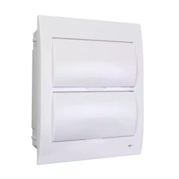 Imagem de Quadro Distribuico Embutir 24 Branco Com Barramento Margirius