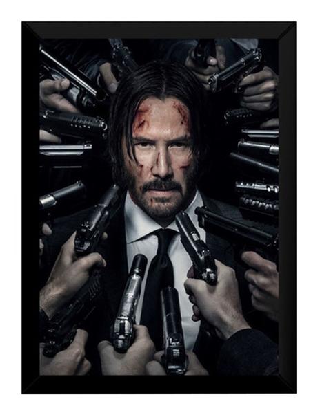 Imagem de Quadro Filme John Wick Parte 2 Poster Moldurado