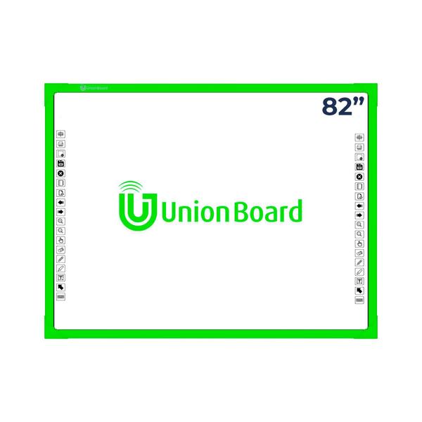 Imagem de Quadro interativo unionboard color verde 82 polegadas