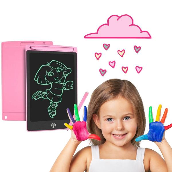 Quadro Mágico Infantil Brinquedo Educativo Lousa Tablet Led - Tablet educativo LCD Imagem de Quadro Mágico Infantil Brinquedo Educativo Lousa Tablet Led