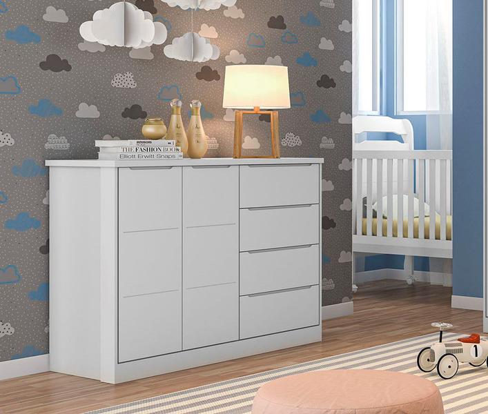 Imagem de Quarto Completo Infantil Blenda Cinza _ Phoenix Baby