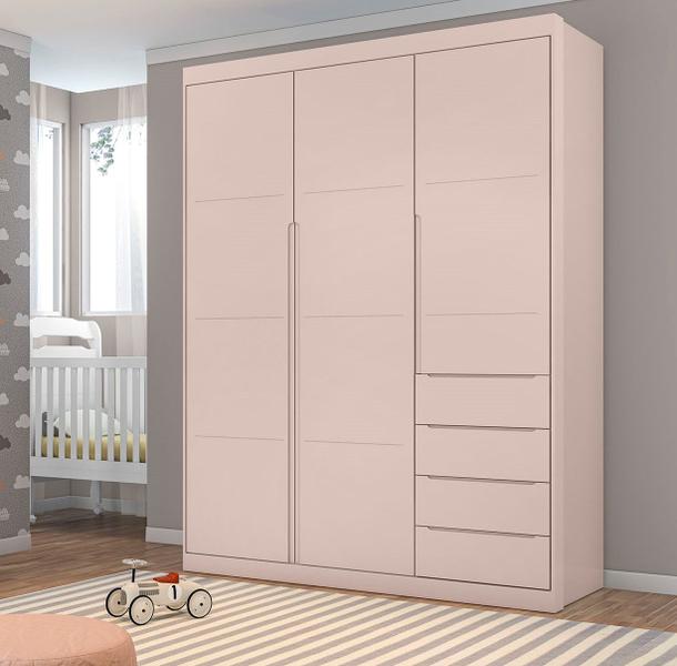 Imagem de Quarto Completo Infantil Pérola Rosê _ Phoenix Baby