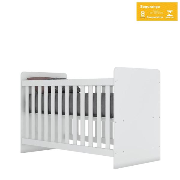 Quarto de Bebê Berço Mini Cama Guarda Roupa e Cômoda Sonho Encantado Espresso Móveis Branco Imagem de Quarto de Bebê Berço Mini Cama Guarda Roupa e Cômoda Sonho Encantado Espresso Móveis Branco