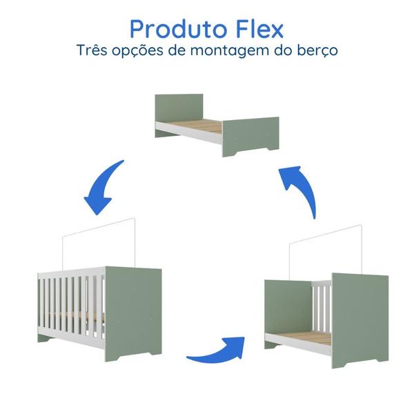 Quarto de Bebê com Guarda Roupa 3 Porta 2 Gavetas Cômoda 4 Gavetas 1 Porta e Berço 3 em 1 Catavento Maya Rodial Imagem de Quarto de Bebê com Guarda Roupa 3 Porta 2 Gavetas Cômoda 4 Gavetas 1 Porta e Berço 3 em 1 Catavento Maya Rodial