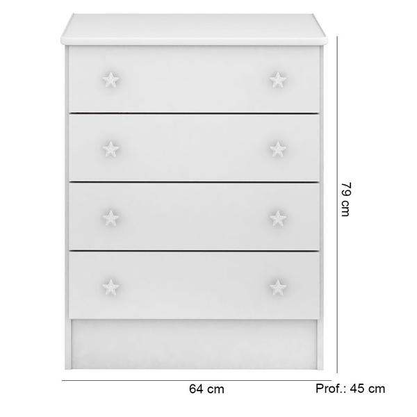 Quarto de Bebê Completo Berço Colchão Physical Guarda Roupa Cômoda Doce Sonho Branco Qmovi Ortobom Imagem de Quarto de Bebê Completo Berço Colchão Physical Guarda Roupa Cômoda Doce Sonho Branco Qmovi Ortobom