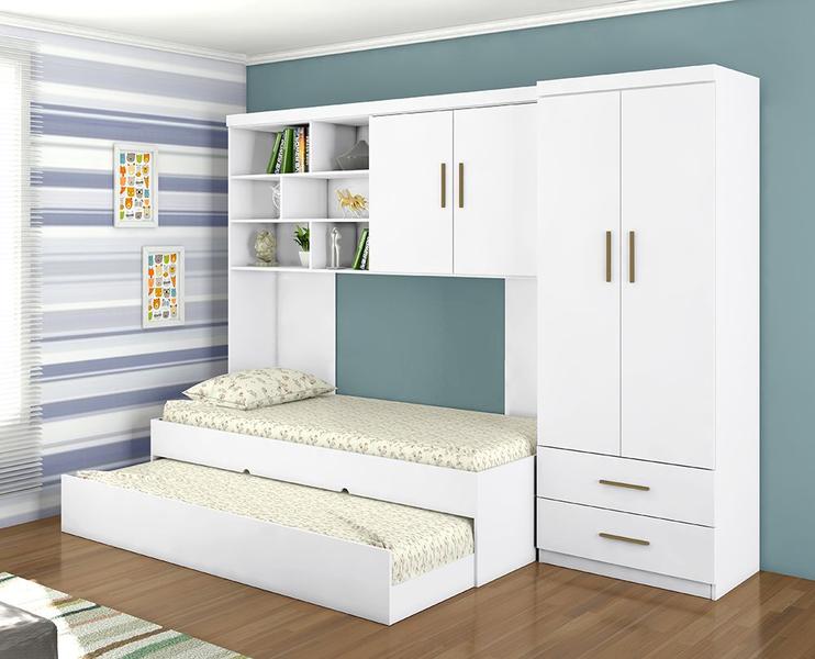 Imagem de Quarto de Bebê Completo Chiara Phoenix Baby Branco