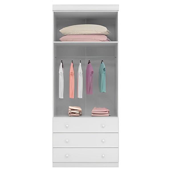 Imagem de Quarto de Bebê Completo Infantil Eloisa com Berço Doce Sonho Branco Brilho - Phoenix Baby