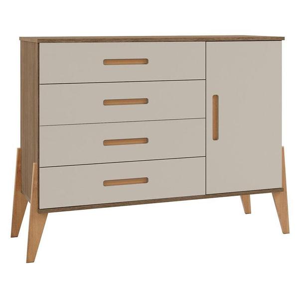 Quarto de Bebê Emilly 3 Portas com Berço Americano Retro Vitória Off White Carvalho - Canaã - Canaa Baby Imagem de Quarto de Bebê Emilly 3 Portas com Berço Americano Retro Vitória Off White Carvalho - Canaã