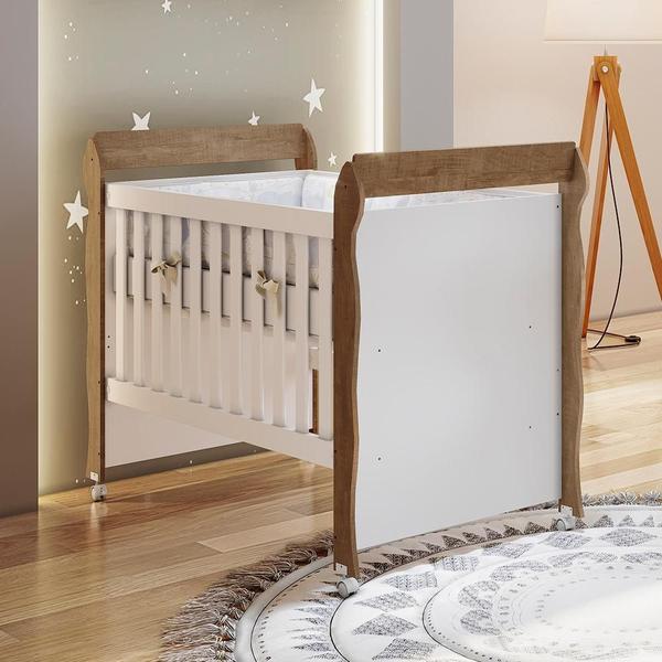 Quarto de Bebê Guarda Roupa 4 Portas Cômoda Ariel Berço Mini Cama Mirelle Amadeirado Carolina Baby Imagem de Quarto de Bebê Guarda Roupa 4 Portas Cômoda Ariel Berço Mini Cama Mirelle Amadeirado Carolina Baby