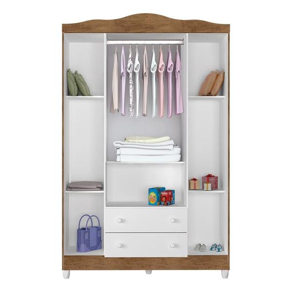 Quarto de Bebê Guarda Roupa 4 Portas Cômoda Ariel Berço Mini Cama Mirelle Amadeirado Carolina Baby Imagem de Quarto de Bebê Guarda Roupa 4 Portas Cômoda Ariel Berço Mini Cama Mirelle Amadeirado Carolina Baby
