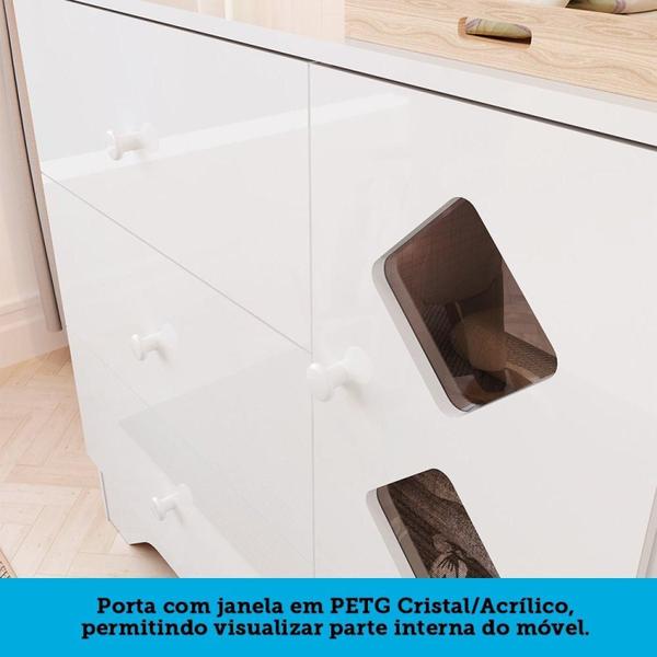 Quarto de Bebê Guarda Roupa Cômoda e Berço Cocada 100% MDF Espresso Móveis Branco Brilho Imagem de Quarto de Bebê Guarda Roupa Cômoda e Berço Cocada 100% MDF Espresso Móveis Branco Brilho