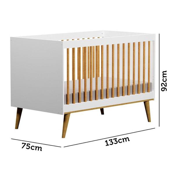 Quarto de Bebê Ludmila com Berço Ligia Branco Acetinado Bétula com Colchão Gazin - Carolina Móveis - Carolina Baby Imagem de Quarto de Bebê Ludmila com Berço Ligia Branco Acetinado Bétula com Colchão Gazin - Carolina Móveis