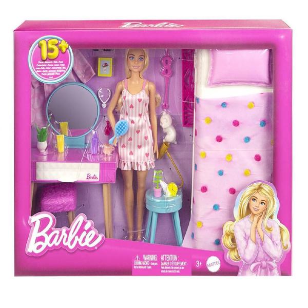 Imagem de Quarto Dos Sonhos Da Barbie Com Boneca - Mattel HPT55