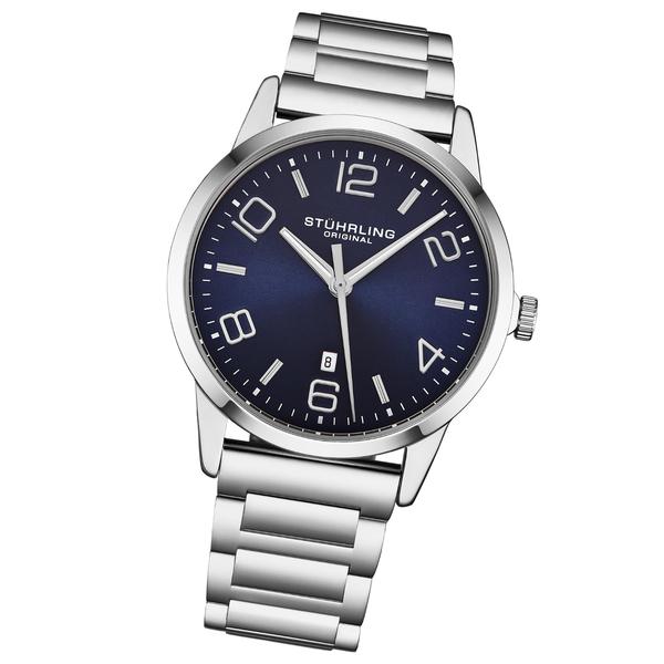 Quartzo clássico 42mm - Stuhrling Original Imagem de Quartzo clássico 42mm