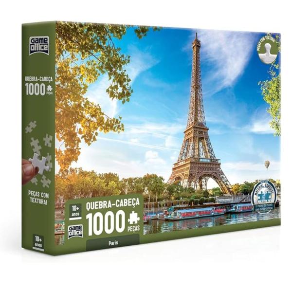 Imagem de Quebar Cabeça 1000 Peças Paris Toyster 002952