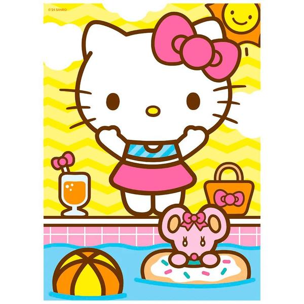 Imagem de Quebra Cabeça 100 Peças Hello Kitty - Grow