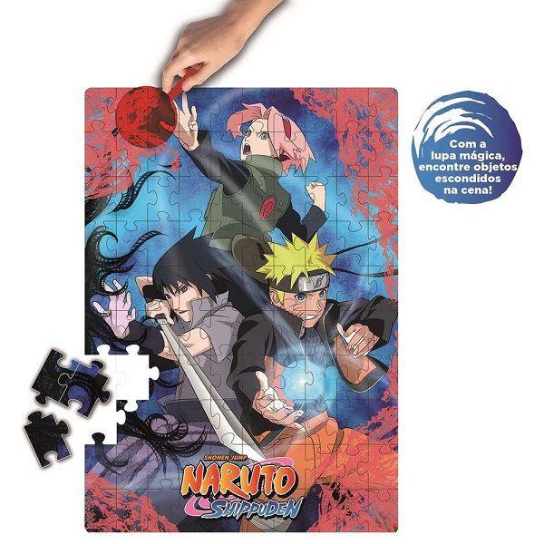 Imagem de QUEBRA-CABEÇA 100 Peças Lente Magica Naruto Shippuden ELKA 1192