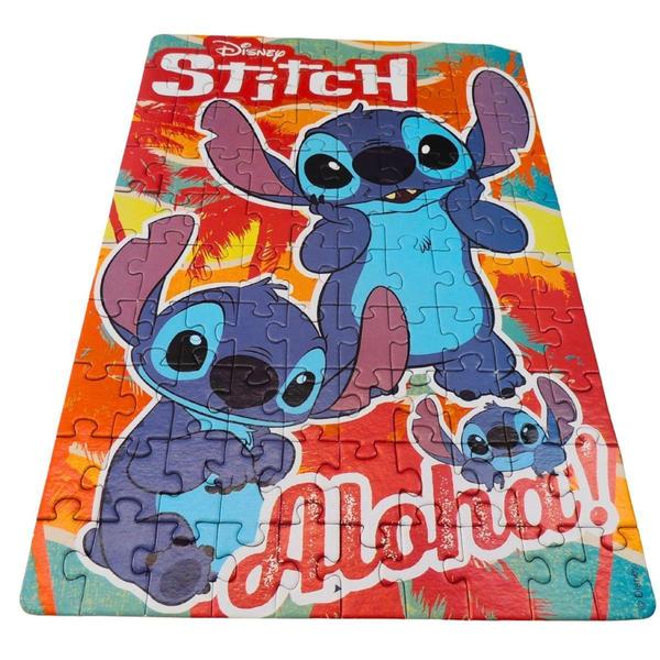 Imagem de Quebra Cabeça 100 Peças Stitch Disney Original  - Toyster