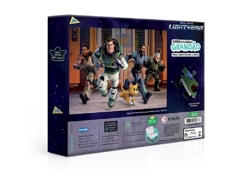 Imagem de Quebra Cabeça 120 Peças Lightyear Toyster 002967