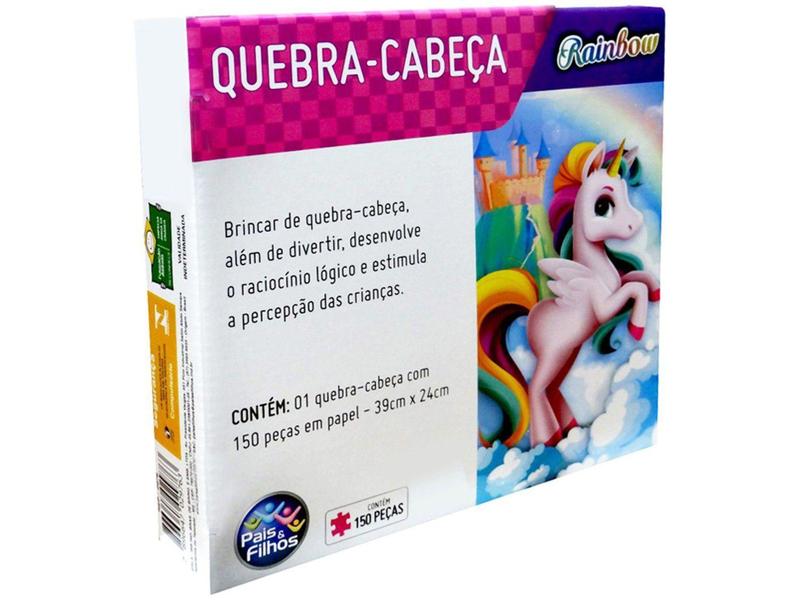 Imagem de Quebra-cabeça 150 Peças Rainbow - Pais & Filhos