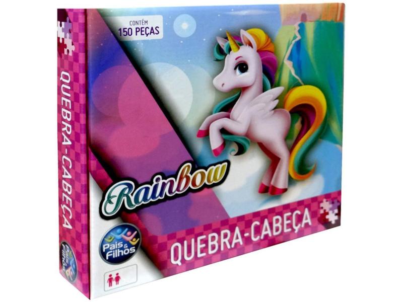 Imagem de Quebra-cabeça 150 Peças Rainbow - Pais & Filhos