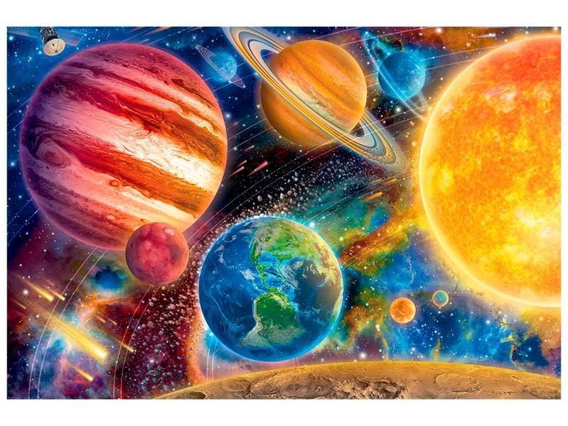 Imagem de Quebra-cabeça 200 Peças Puzzle Espaço Sideral