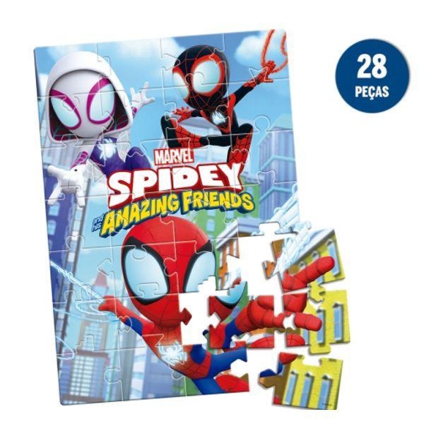 Imagem de QUEBRA-CABEÇA 28 Peças Grandinho Spidey Toyster 8059