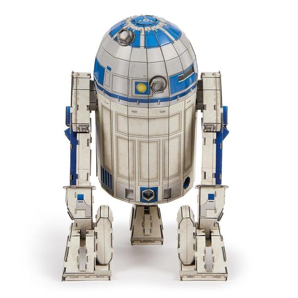 Imagem de Quebra-cabeça 3D 4D Build Star Wars R2D2 Droid 201 peças 12+