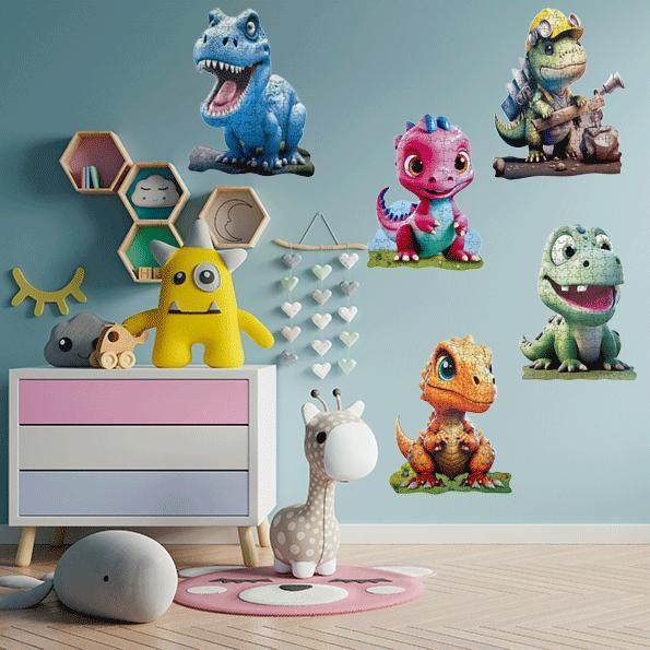 Imagem de Quebra Cabeça  3D  Decorativo DINO BABY