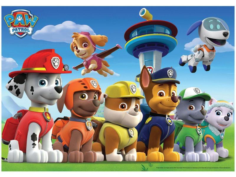 Imagem de Quebra-cabeça 48 Peças Paw Patrol  - Puzzle Gigante Patrulha Canina Grow