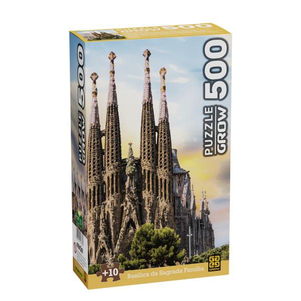 Imagem de Quebra-Cabeça 500 Peças Basílica da Sagrada Família - Grow