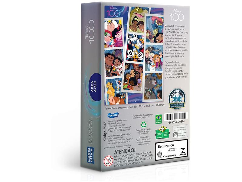 Imagem de Quebra-cabeça 500 Peças Disney Game Office