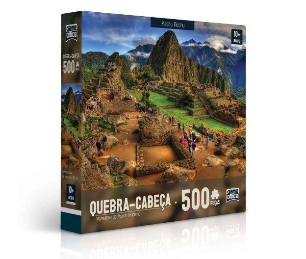 Imagem de Quebra Cabeça 500 Peças Machu Picchu