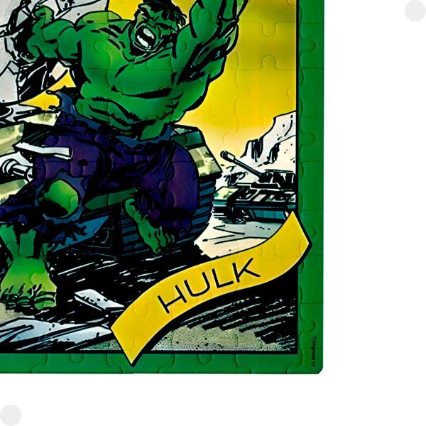 Imagem de Quebra-Cabeça 500 Peças Nano Comics Hulk Marvel 002957 - Toyster