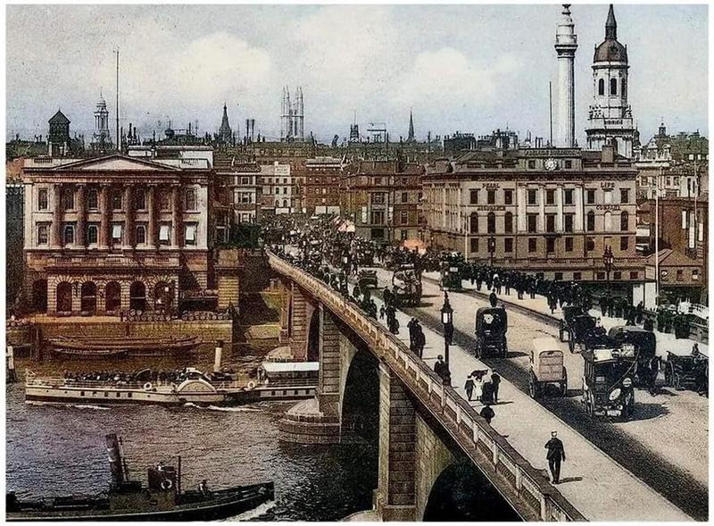 Imagem de Quebra Cabeça 500 Peças Old London Londres Antiga - Grow